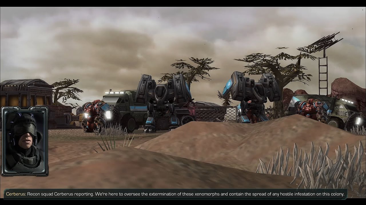 We're here to oversee the extermination of these xenomorphs