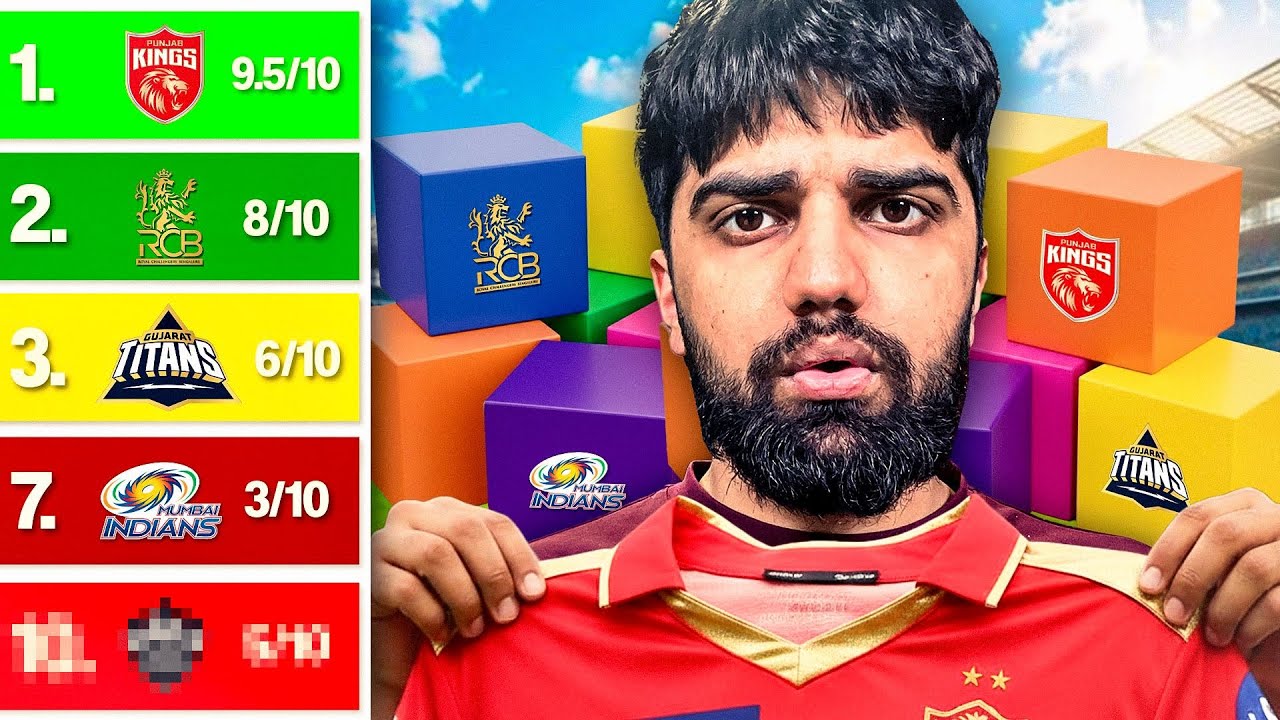 Ranking every IPL JERSEY from WORST to BEST