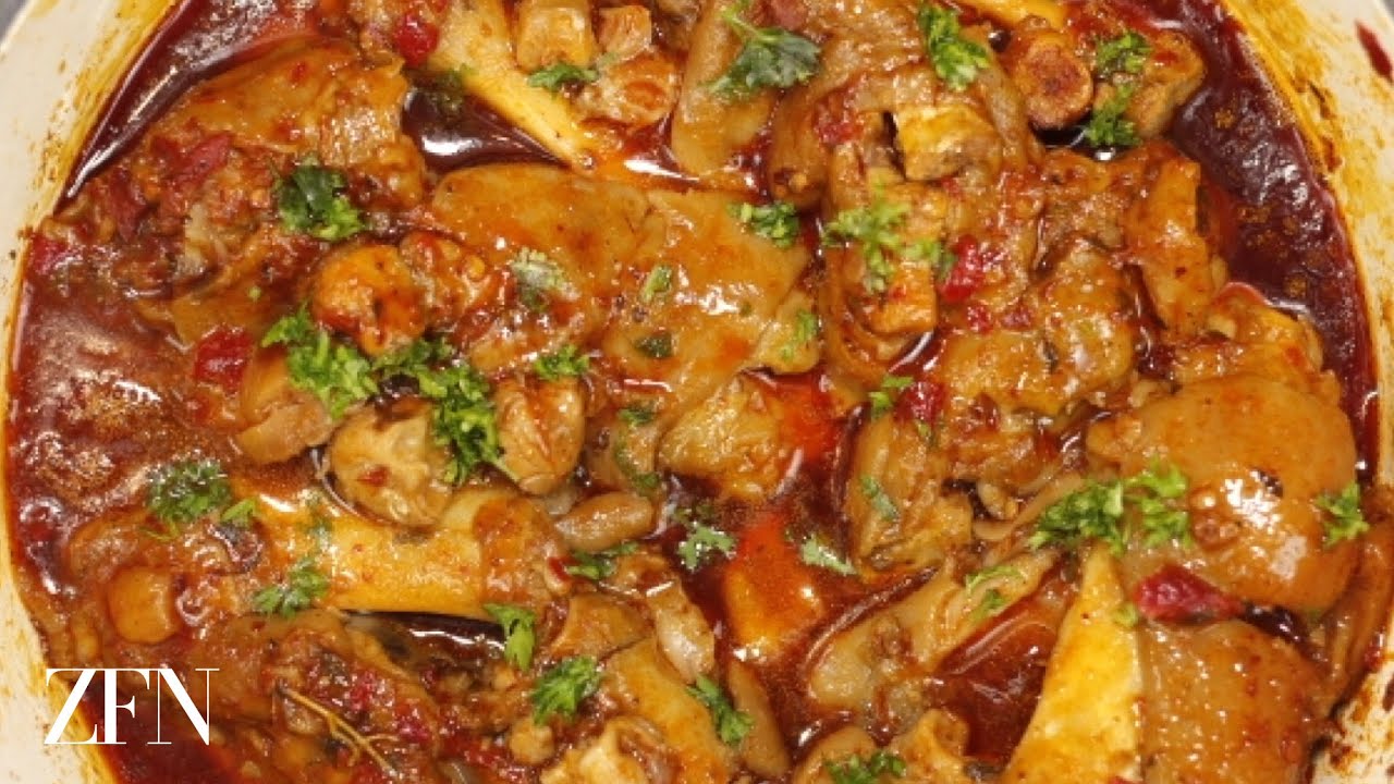 How to Cook the most Delicious Spicy Trotters Stew