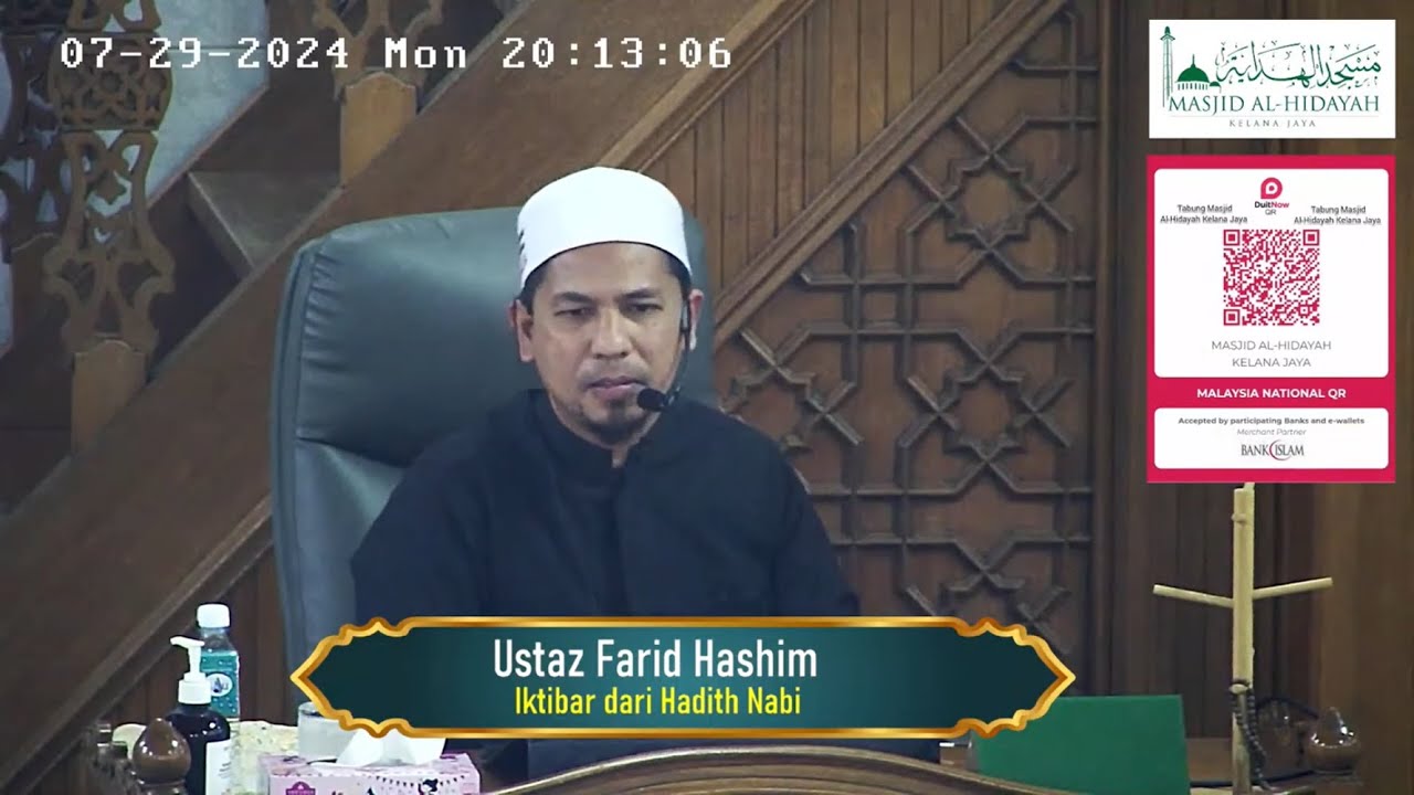 [LIVE] Kuliah Subuh oleh Ustaz Ahmad Farid Hashim