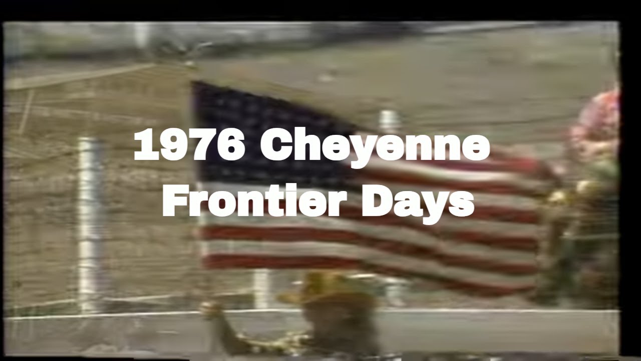 1976 Cheyenne Frontier Days with Home Box Office Sports and Clem McSpadden (Unretouched)