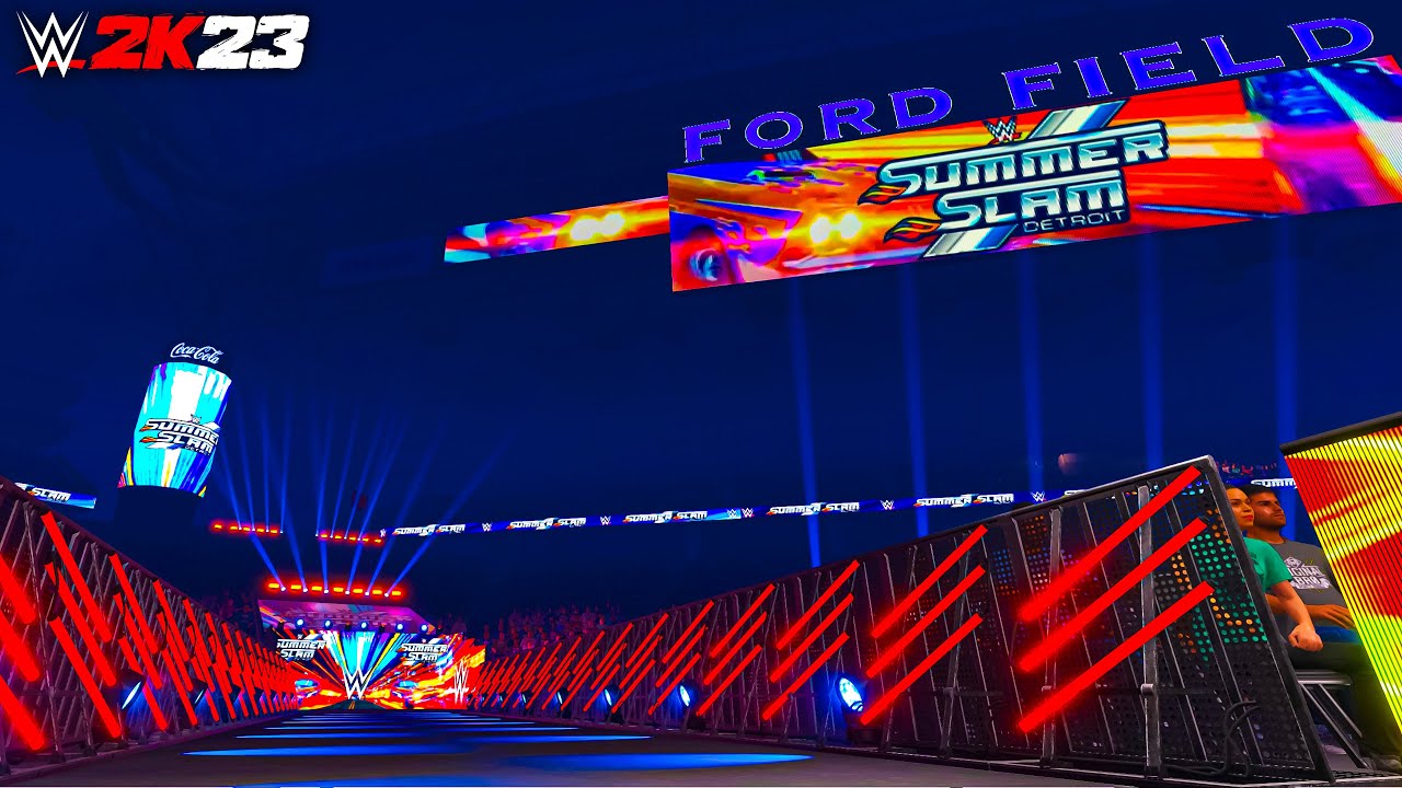 WWE 2K23: Summerslam 2023 Modded Arena / WWE2K23 Mods