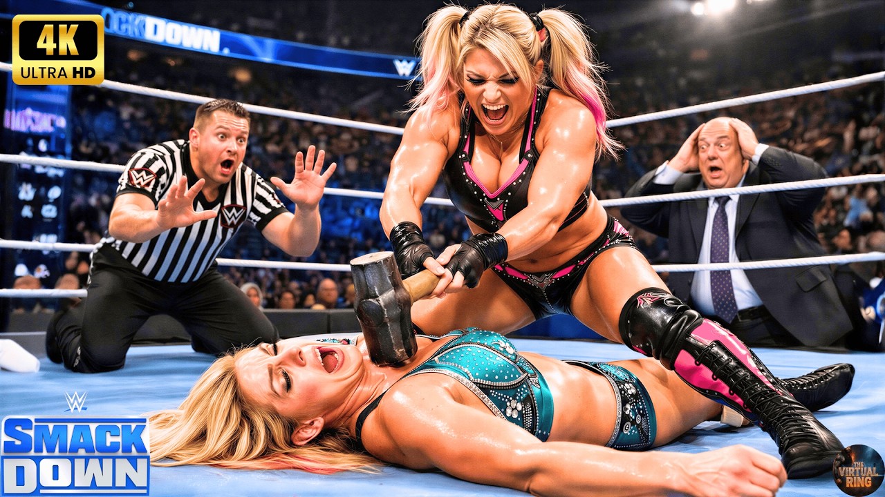 Алекса Блисс против Шарлотты Флэр – WWE SmackDown (10 февраля 2026 г.) 🔵🏟️ #alexabliss #charlotte...