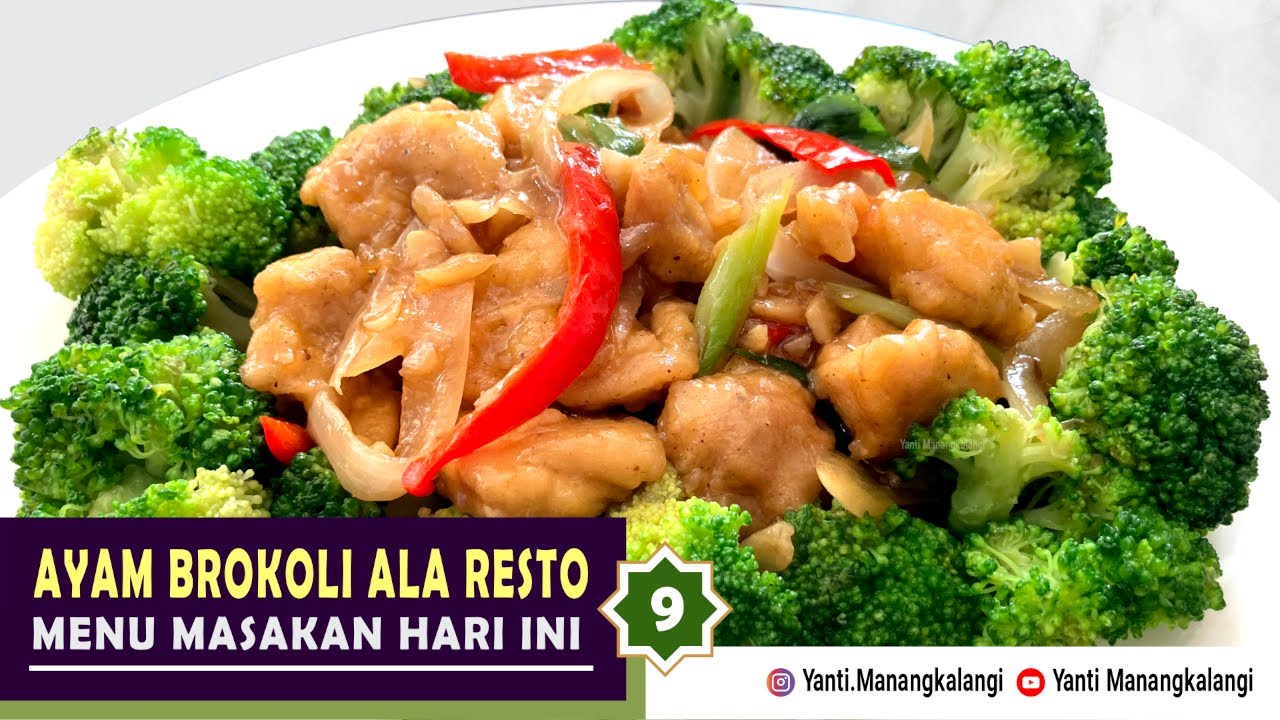RESEP BROKOLI AYAM