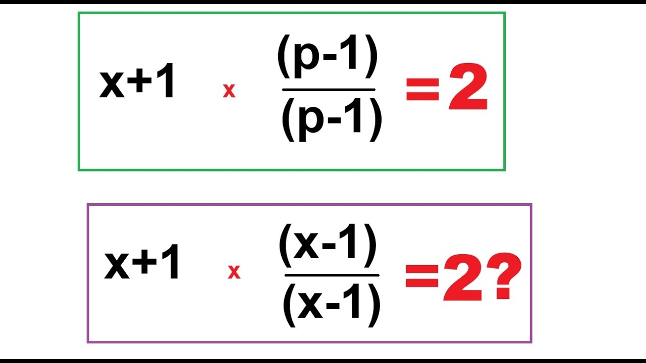 x/x is ALWAYS equal to 1. Nothing else.
