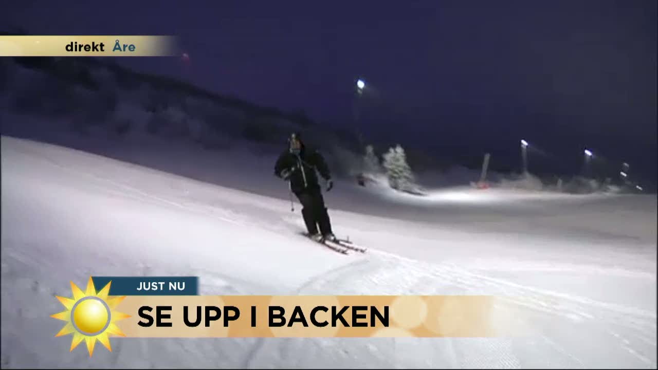 Se upp i backen! 