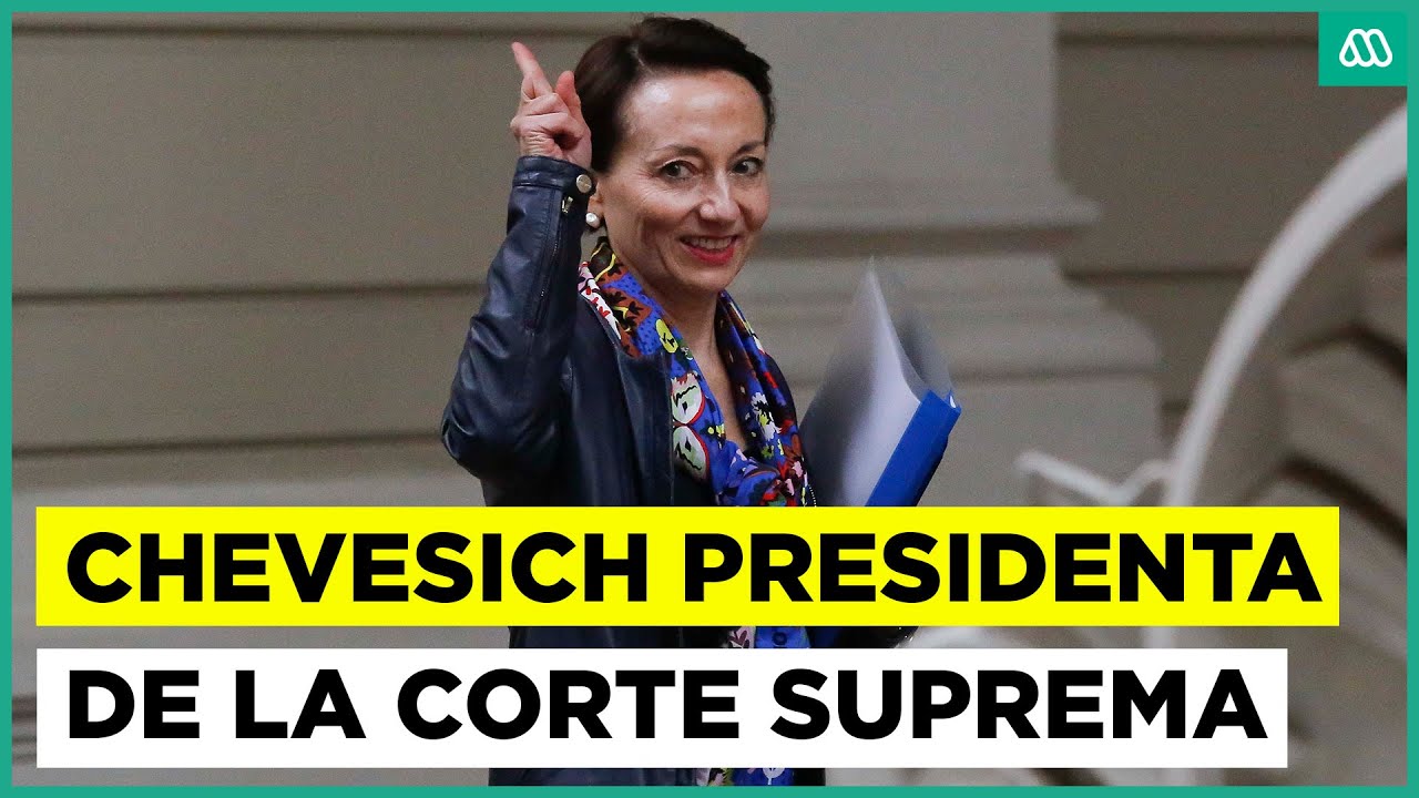 Elegida de manera unánime: Gloria Ana Chevesich asume como presidenta de la Corte Suprema