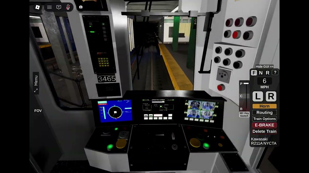 “Mistakes can happen” ROBLOX - Crosstown G line Full run (8x speed)