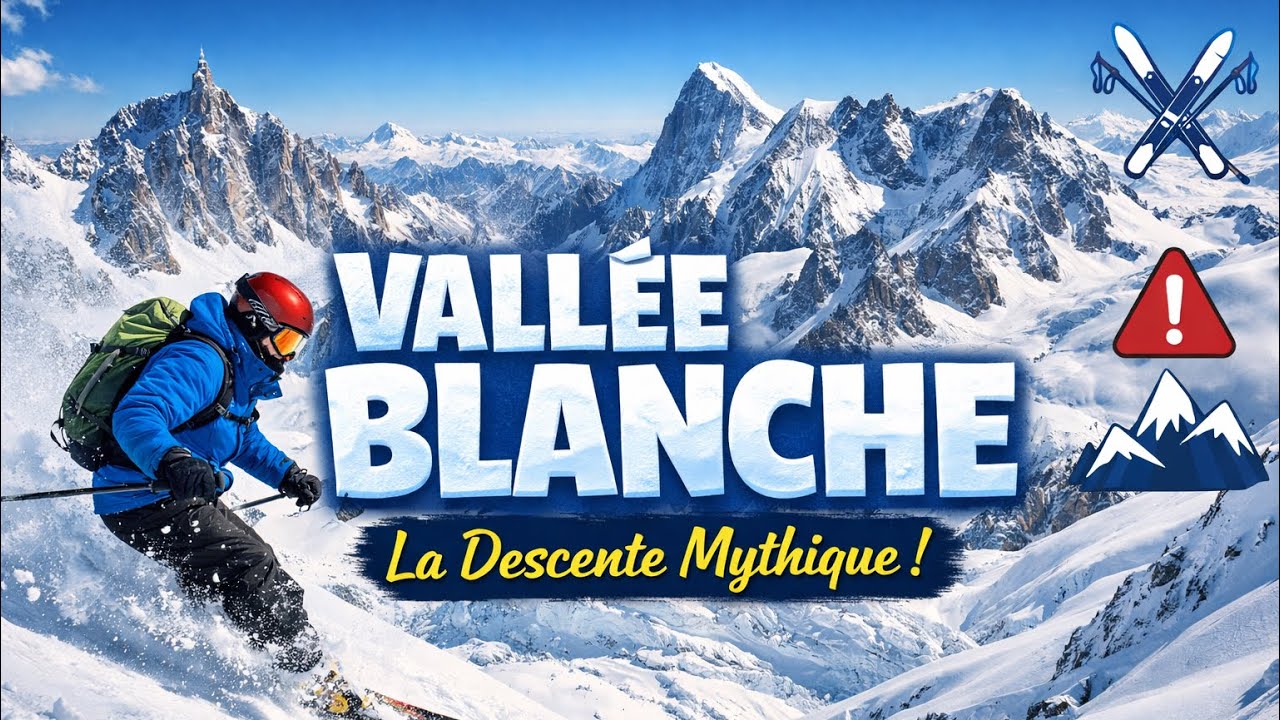La vallée blanche 🎿❄️