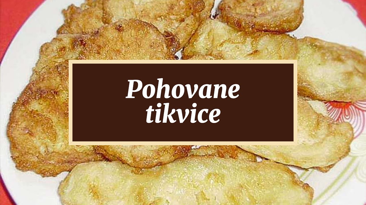 Pohovane tikvice
