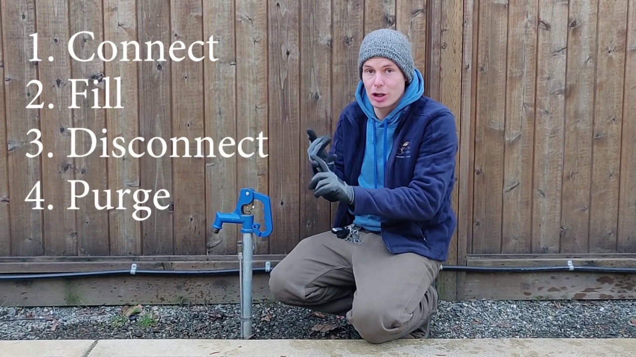 Springs RV Resort - North Residents - How to use your hydrant in the winter