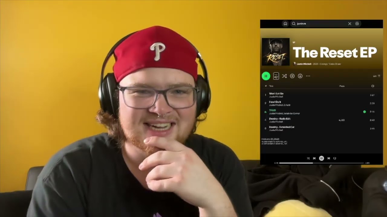 The Reset EP - Justin Mitchell EP REACTION