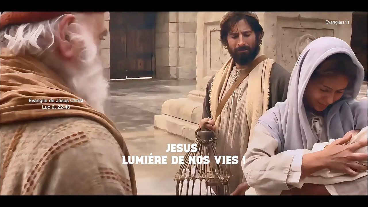 Évangile du jour - Luc 2, 22-40 JESUS !