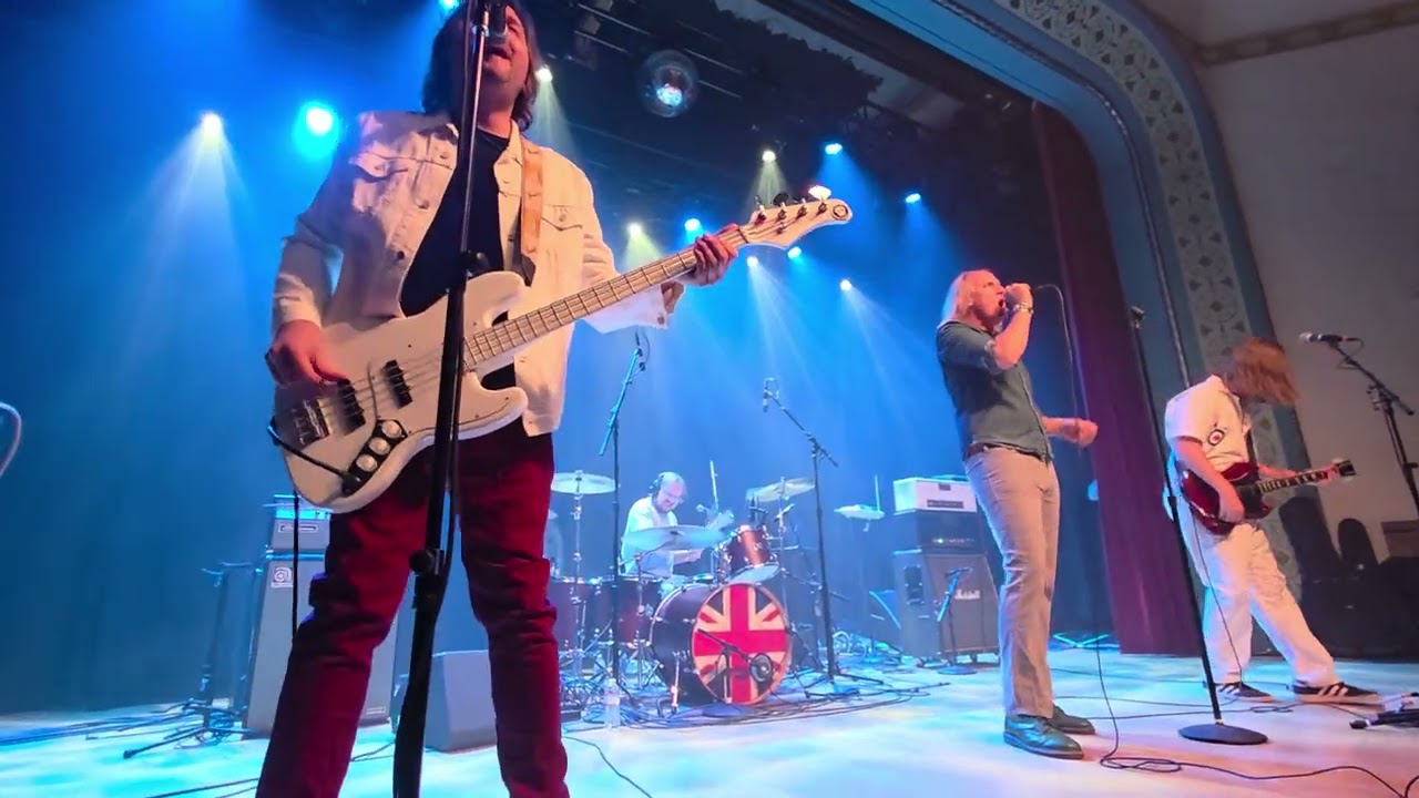 Who's Next Tribute Band to The Who Live November 2025 Aladdin Theatre Portland Oregon. 
