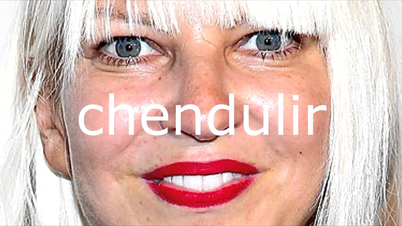 Sia chandelier hyper distorted