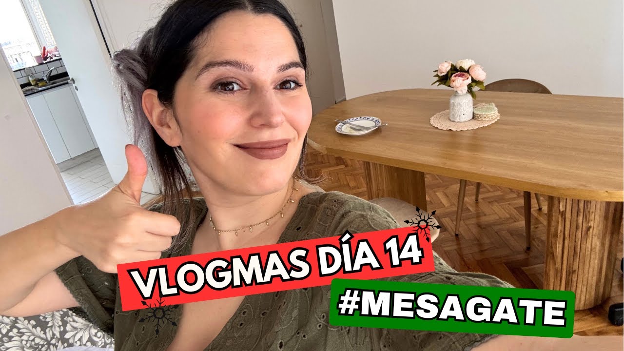 NOS CAGARON CON LA MESA! #MESAGATE (PARTE 1) ⭐️  DIA 14 VLOGMAS