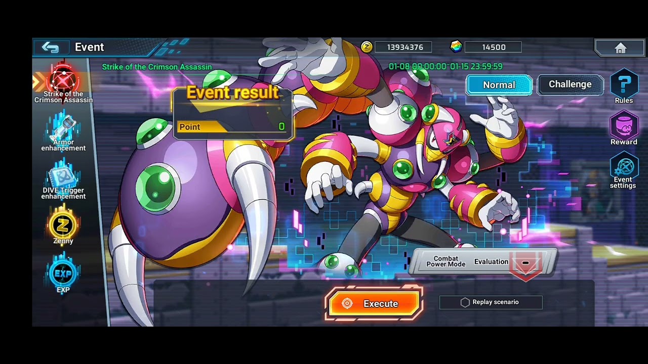 Strike Of Crimson Assassin Mega Man X Dive Offline 