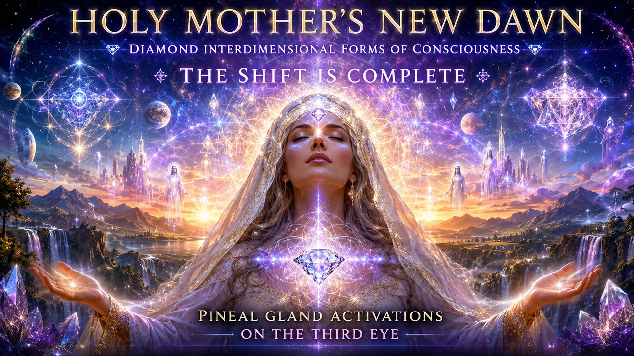 Holy Mother's New Dawn 🕉 The Shift is Complete 🕉 Pineal Gland Activations on the Third Eye 🕉