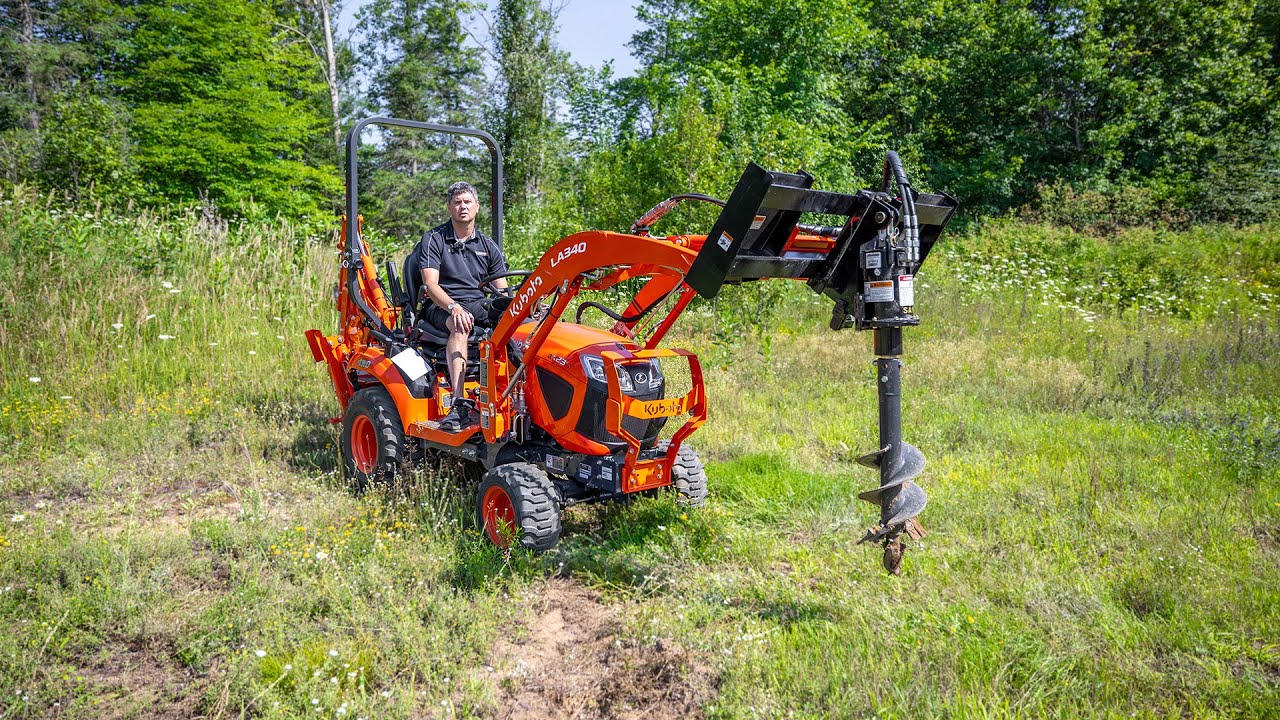 Can You Use An Earth Auger on a BX23S?