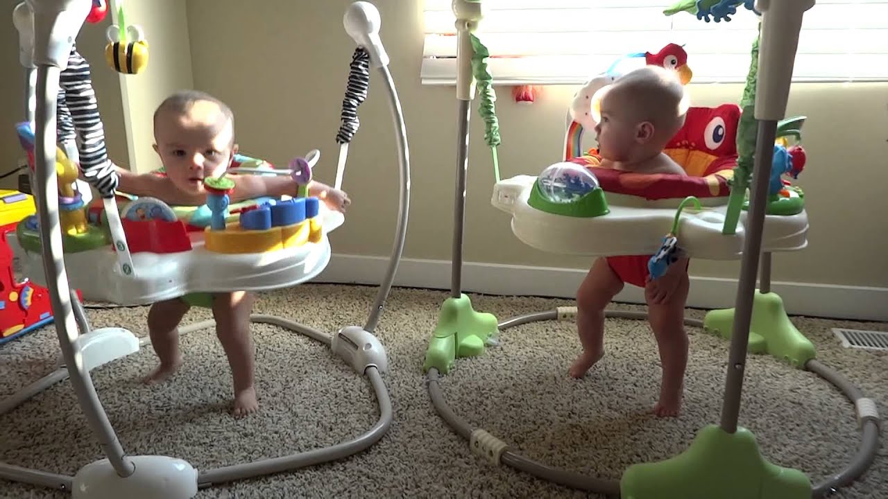 Rainforest Jumperoo Identical Twins