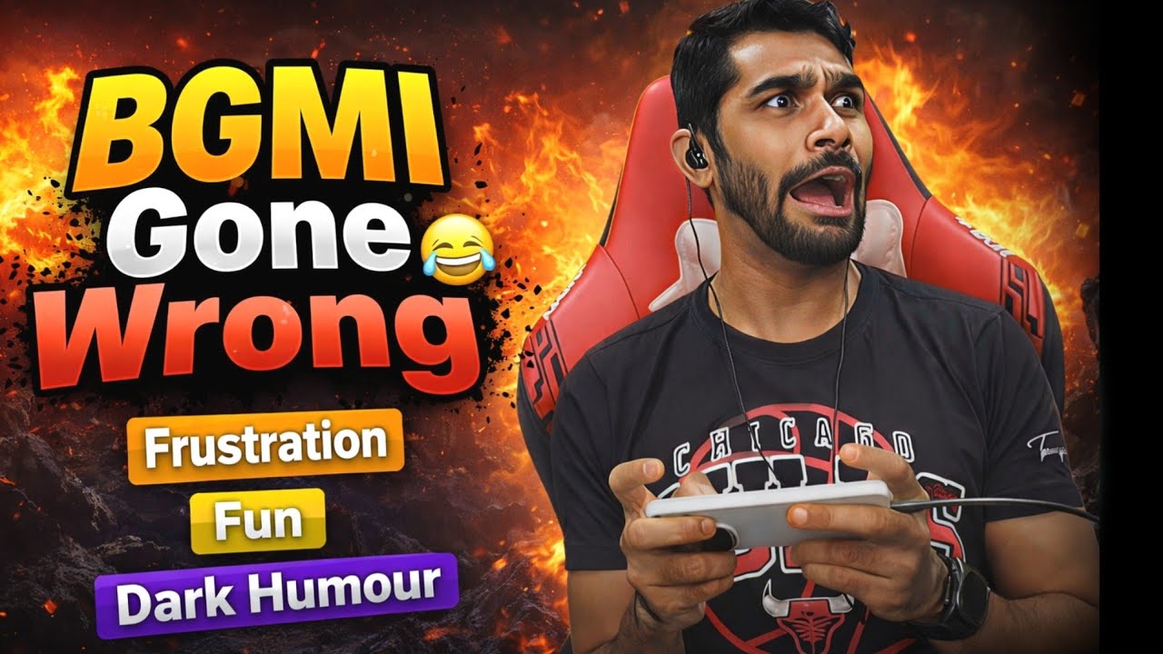 Shreeman Playing BGMI With Full Dark Humour 💀