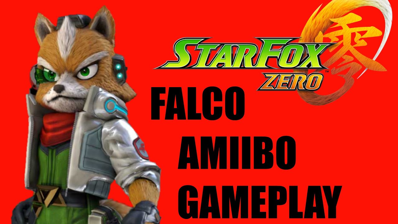 Star Fox Zero Falco Amiibo Gameplay