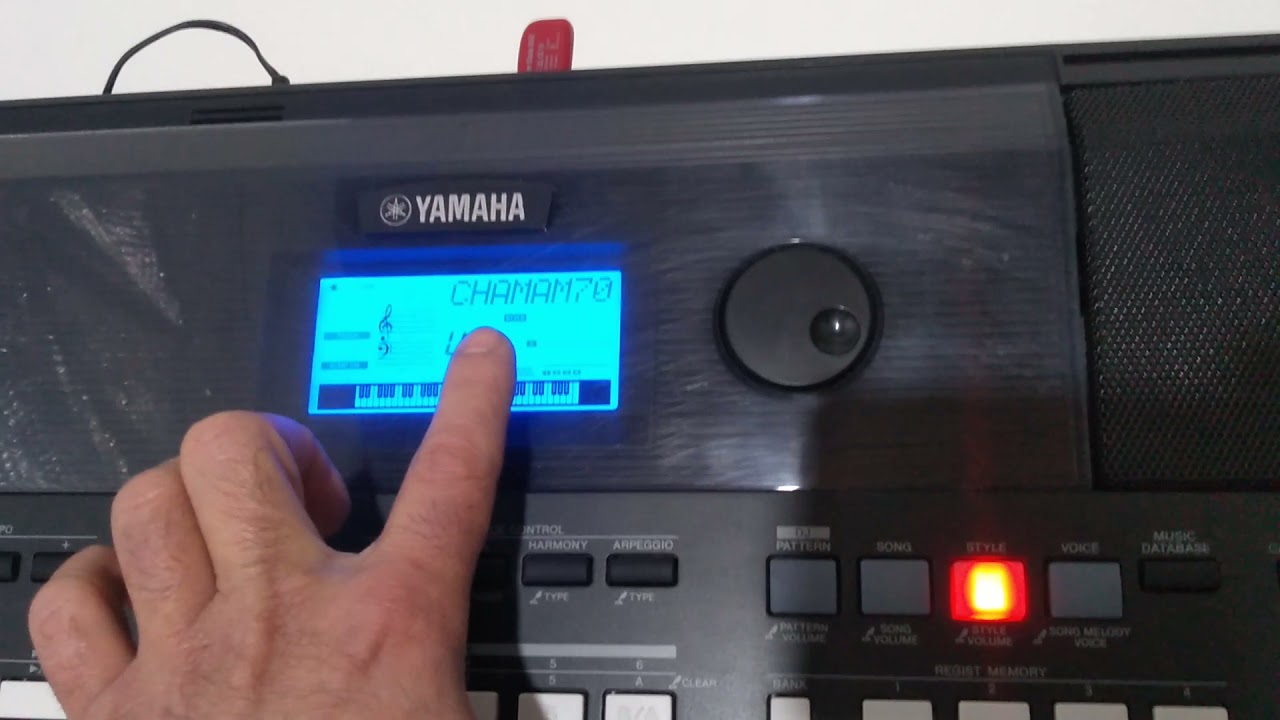 COMO INSTALAR RITMOS DO PENDRIVE NO TECLADO YAMAHA PSR E 433