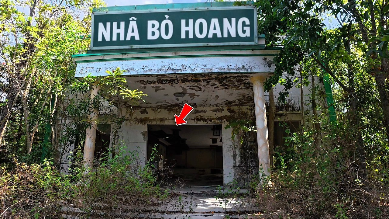 Ngôi nhà hàng bỏ hoang bí ẩn ít ai dám vào đây