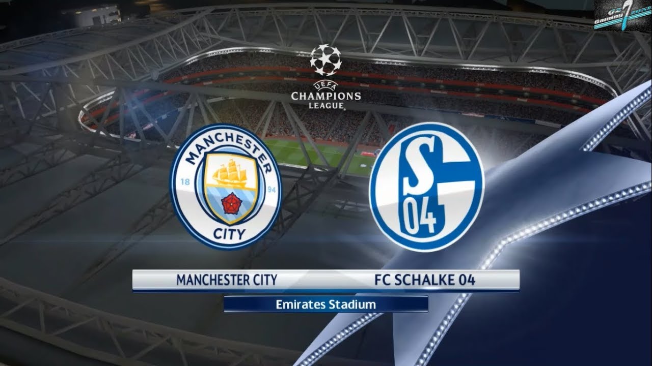 Manchester City Vs FC Schalke UCL Round Of 16 PES 2018 || PS3 Gameplay Full HD 60 FPS