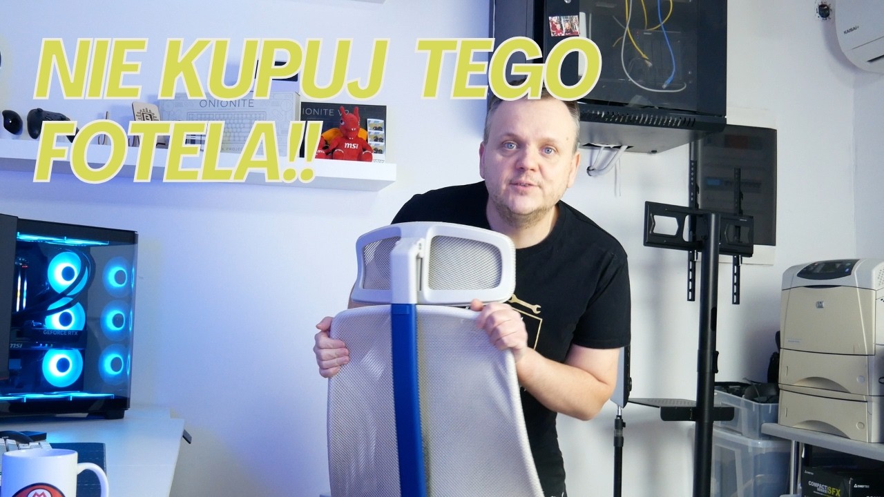Fotel biurowy kt&oacute;ry zmienił moje życie
