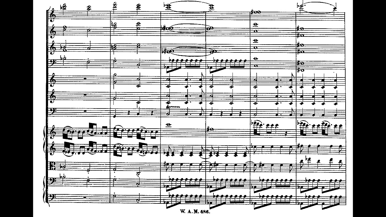 W. A. Mozart - Der Schauspieldirektor (Overture) (1786)
