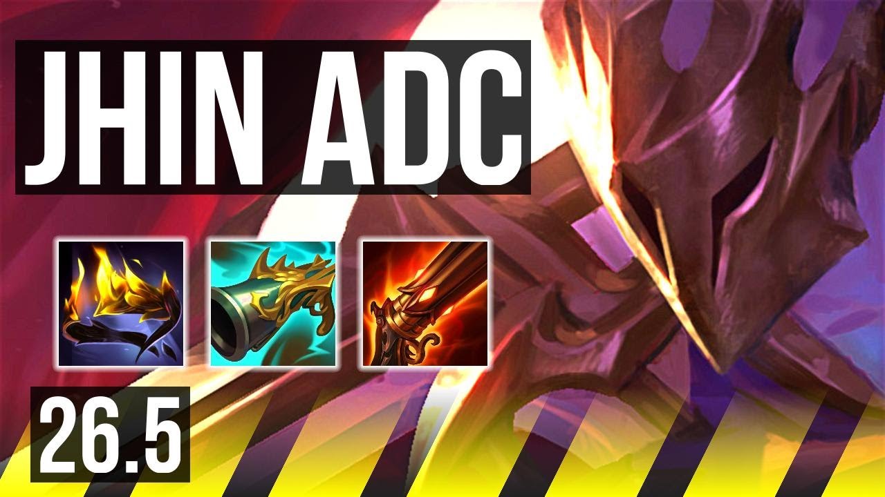JHIN & Nautilus vs MISS FORTUNE & Bard (ADC) | KR Challenger | 26.5