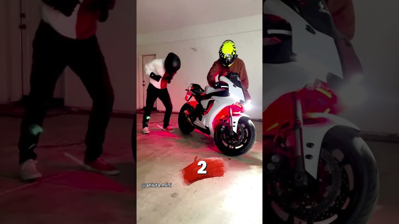 Momentos felices del motociclista❤
