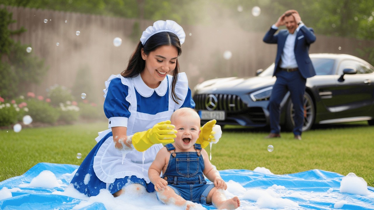 EL MILLONARIO LLEGA FURIOSO A SU MANSIÓN Y SE CONGELA – AL VER LO QUE UNA NIÑERA HIZO CON EL BEBÉ