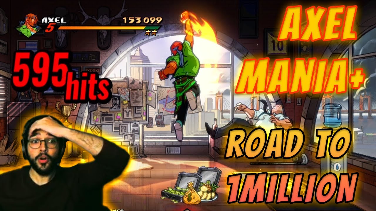 Streets of Rage 4 Axel Arcade Mania + Score Attack Rank S 778k DLC Patch