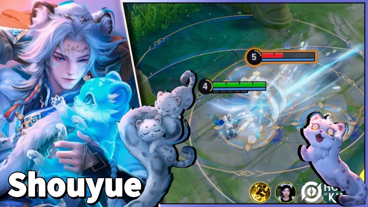 Shouyue｜This is Shouyue's cutest skin.｜Esta é a skin mais adorável de Shouyue.｜Honor of Kings