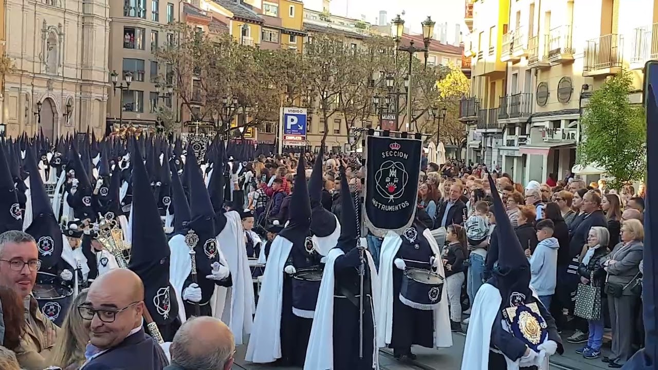 Real y Calasancia Cofradía del prendimiento del Señor y el dolor de la Madre de Dios J.Santo 2023Zgz