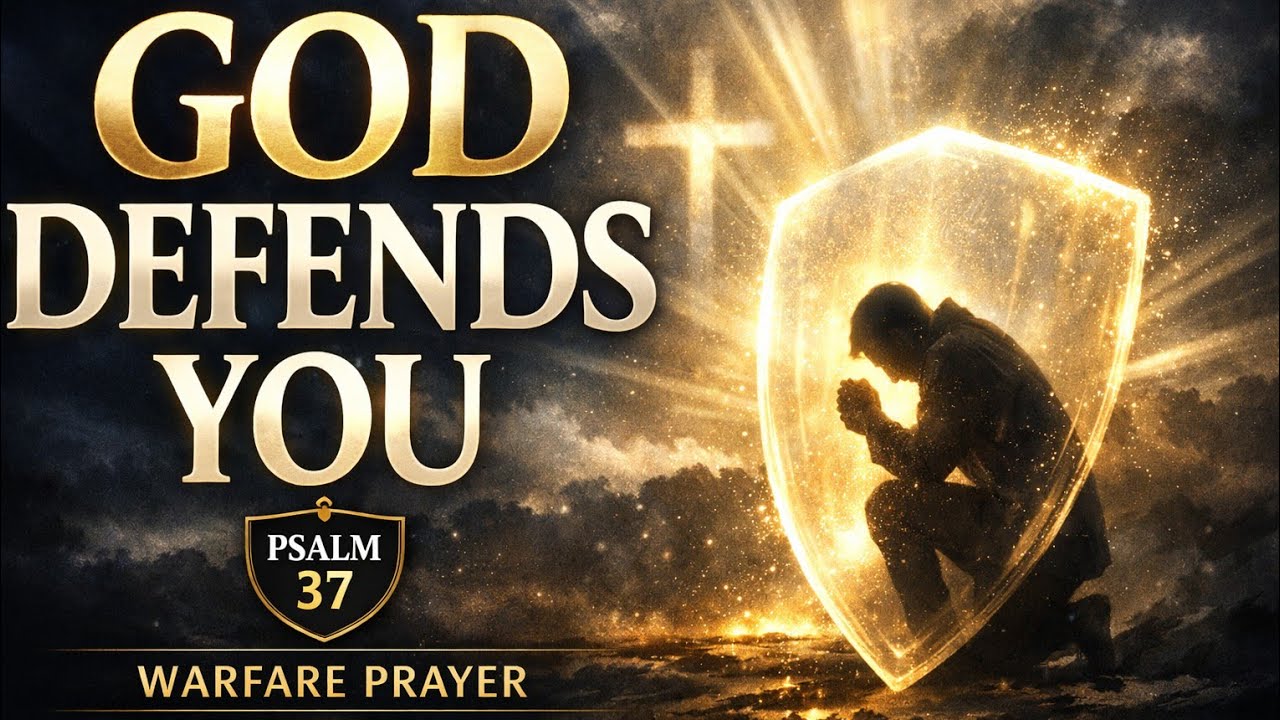 ⚔️ Psalm 37 — Warfare Prayer: God Defends You & Breaks Every Trap (Guided by Psalms)