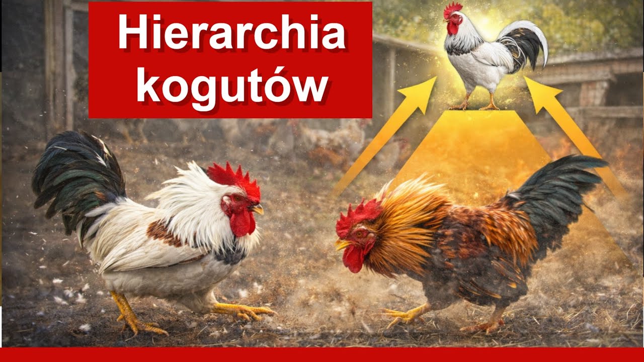 Hierarchia kogutów w stadzie – kto naprawdę rządzi? 🐓