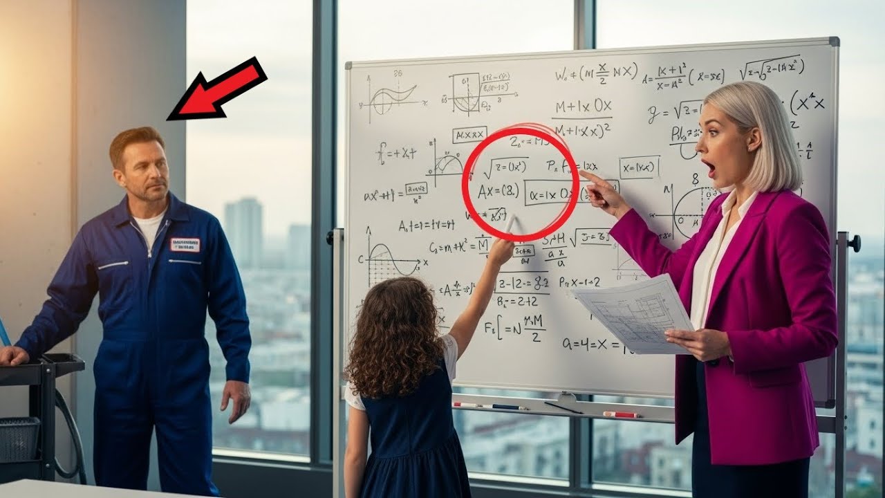 Cine Te-a Învățat Această Formulă? — CEO-ul a Înghețat Când Fetița a Arătat Spre Tatăl Ei Îngrijitor