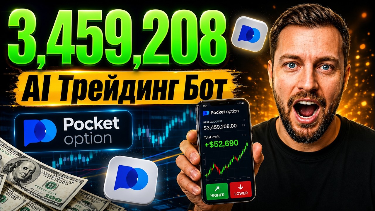 Лучший ИИ Трейдинг Бот для Покет Опшн | Pocket Option как заработать?