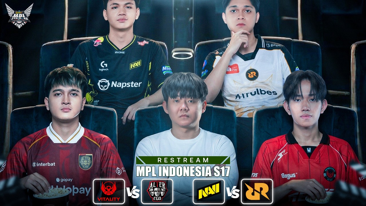 KALIAN MASI KR&Oacute;LESTWO KAN? BTR kontra AE, RRQ kontra NAVI! MPL INDONEZJA S17