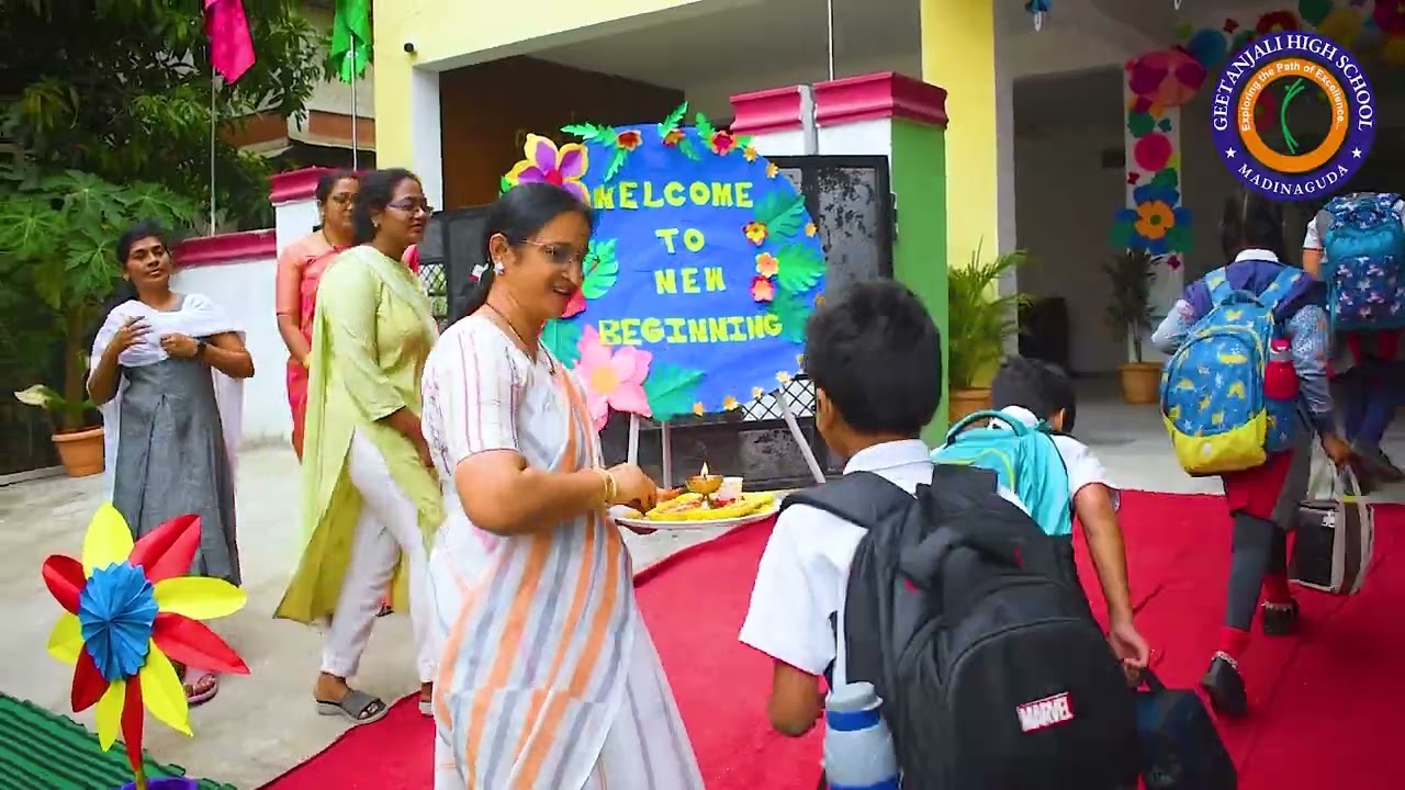 🎒 Welcome Back to School at Geetanjali High School &ndash; Madinaguda, Hyderabad! 📚