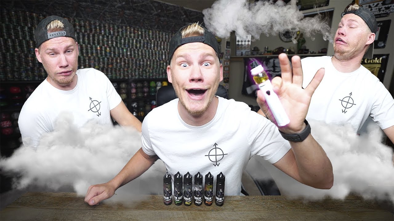 I Try VAPING for the FIRST TIME&hellip; (This is hard)