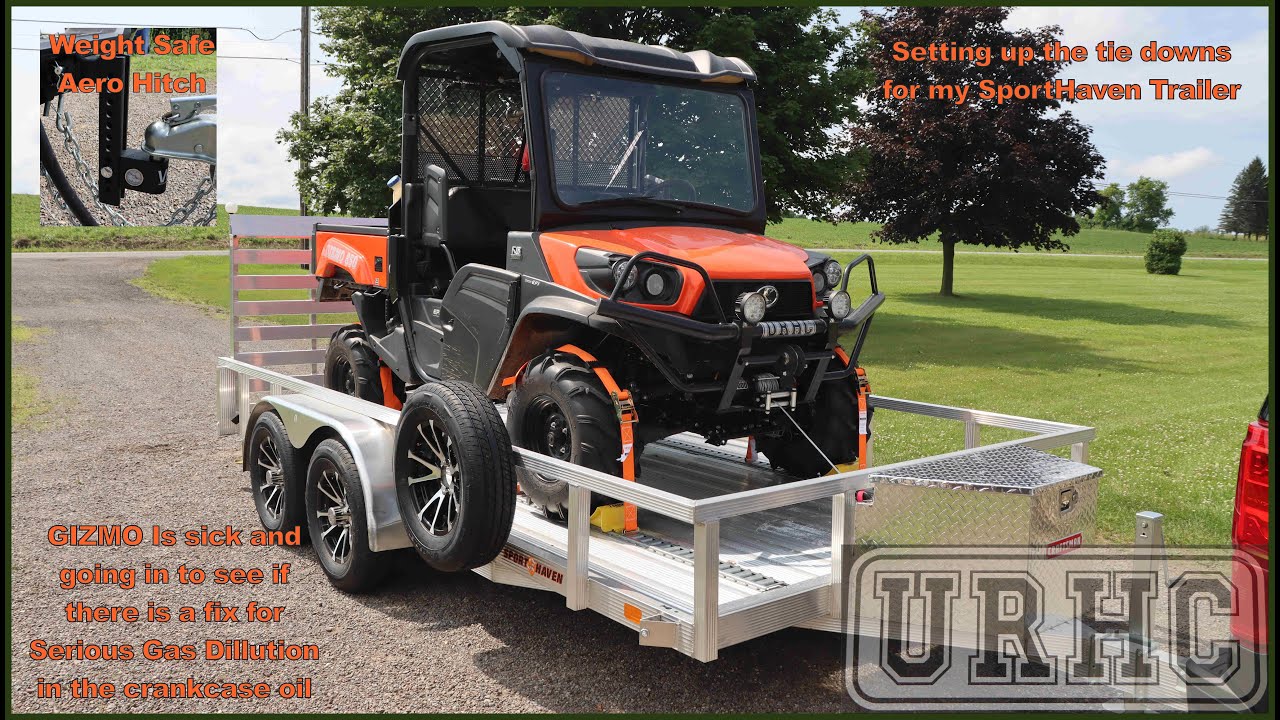 Adding E Track, Chocks, Stabilizers, And UTV Tie Downs To My Sport Haven Aluminum Trailer