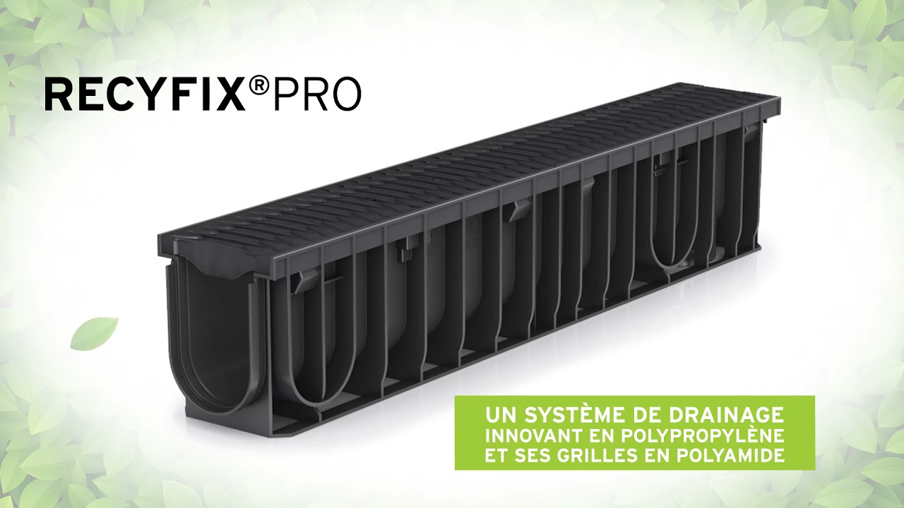 Caniveau Hauraton - Recyfix Pro - Une exclusivité Soleno