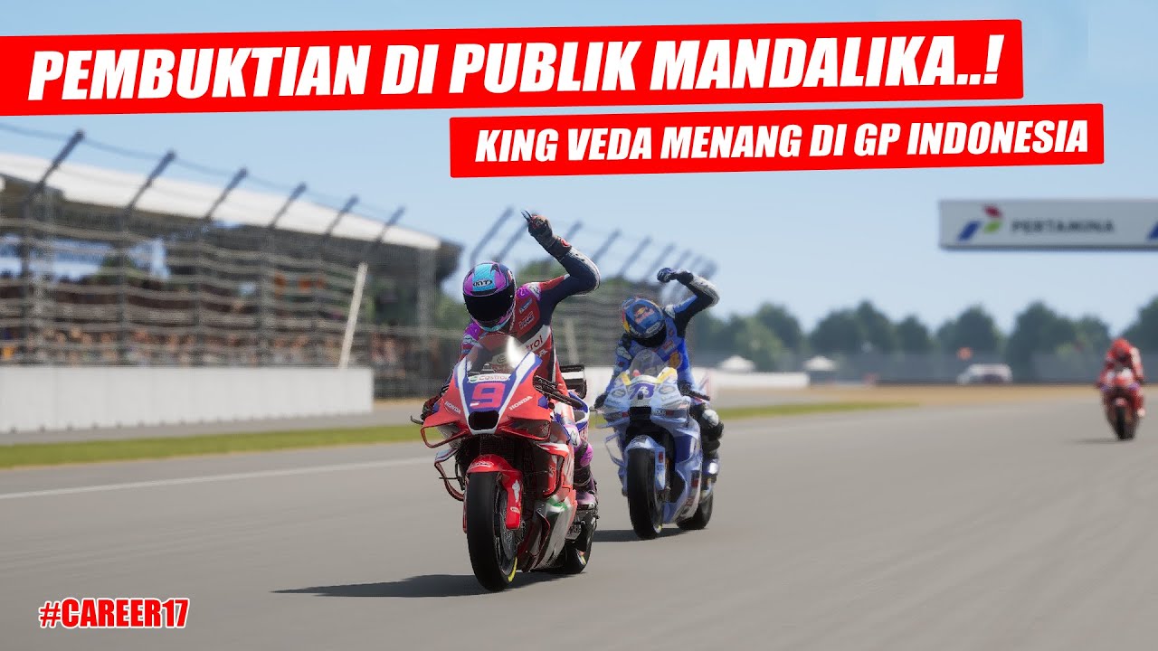 MotoGP 2026❗MENANG,KING VEDA RAIH PODIUM TERTINGGI😱❗INDONESIA RAYA BERKUMANDANG❓#IndonesianGP 🇮🇩