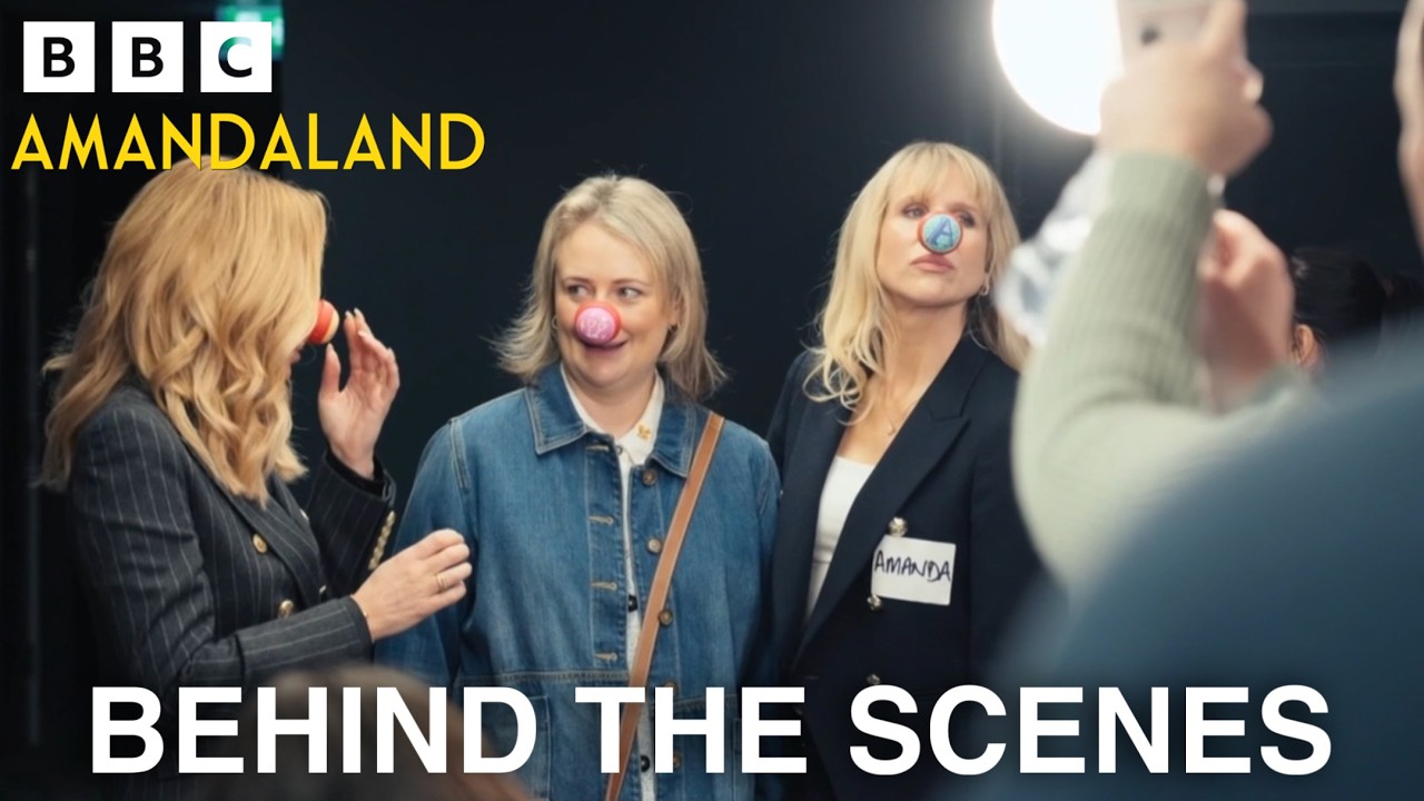 Making Of the Amandaland Red Nose Day Sketch | BBC Amandaland
