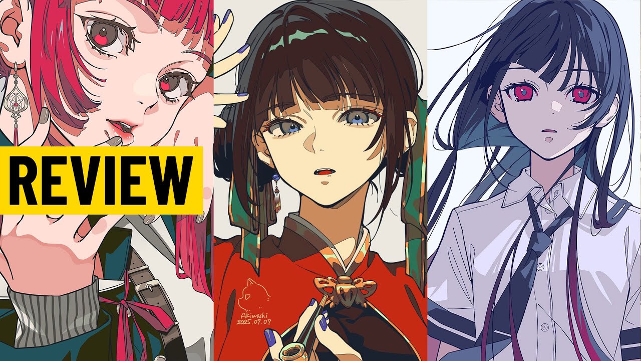 Mastering Anime Portraits Through LINE ART【Akiwashi / @SuperciderX】Art Review