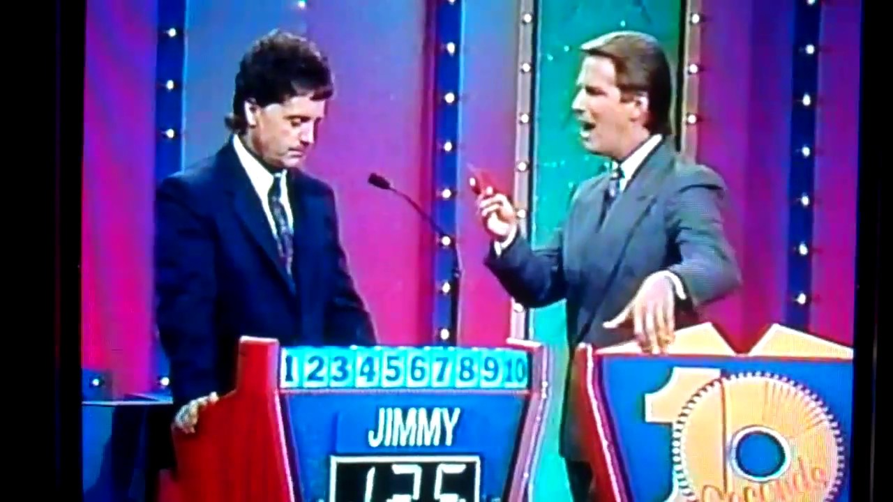 Jimmy Gilstrap & Gina Butler on 10 Seconds Game Show. Pt.2  Dan Miller host.